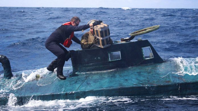 La Armada colombiana descubre un narcosubmarino en una nueva ruta hacia Australia