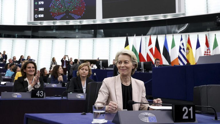 El Parlamento Europeo aprueba la nueva Comisión Europea de Von der Leyen