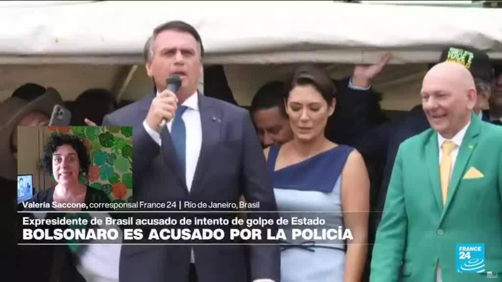 Informe desde Río de Janeiro: Bolsonaro es acusado por la Policía brasileña de conspiración golpista