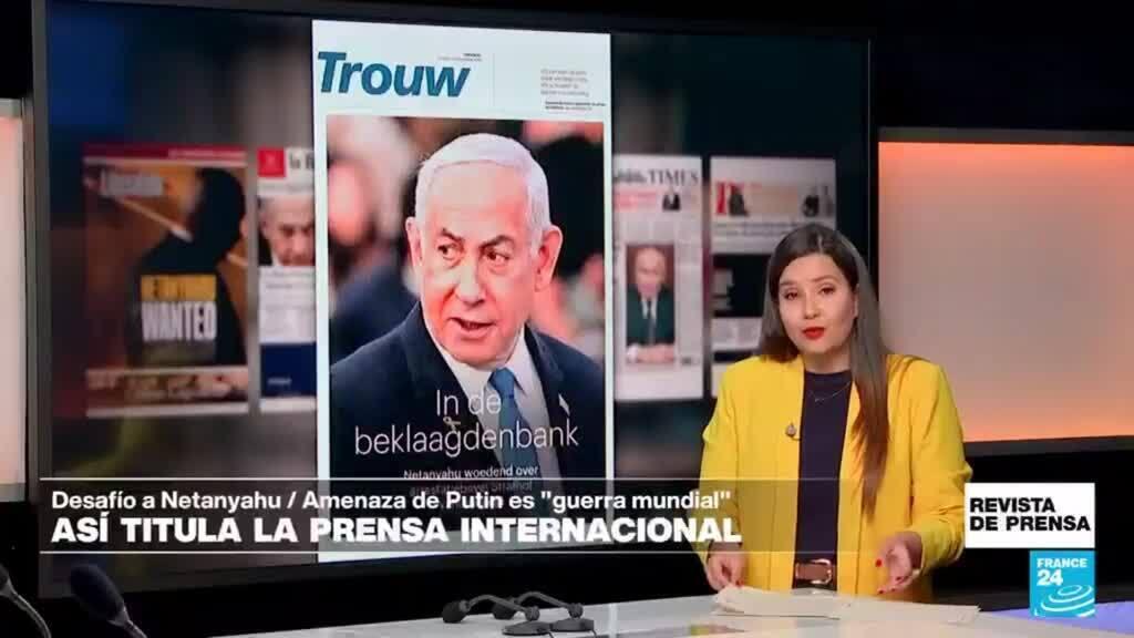 "Netanyahu, en el banquillo de los acusados": 'Trouw'