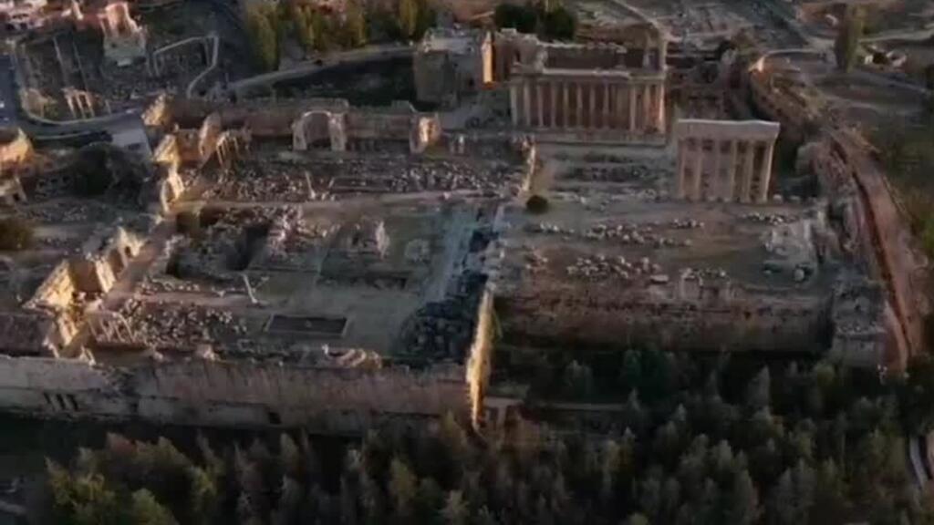 Baalbek, ciudadela patrimonio de la humanidad, en riesgo por bombardeos israelíes