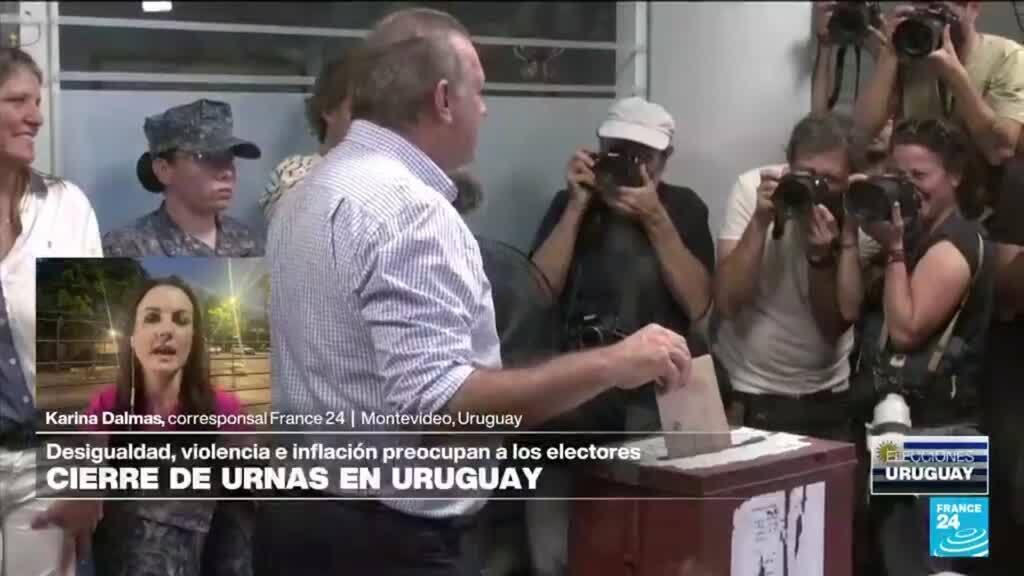 Informe desde Montevideo: cierran las urnas en Uruguay y empieza el conteo de votos