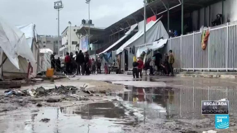 Inundaciones amenazan con agravar crisis humanitaria en Gaza en medio de bombardeos israelíes