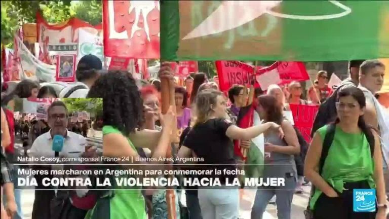 Informe desde Buenos Aires: mujeres marchan el 25N exigiendo garantías al Gobierno Milei