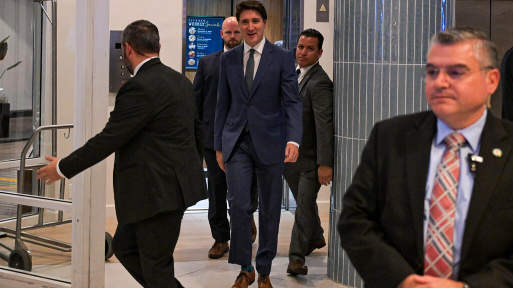 Preocupado por amenazas arancelarias Trudeau se reúne con Trump en Florida