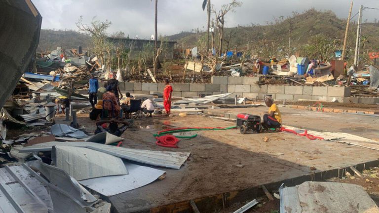 Al menos 14 muertos por el paso del ciclón Chido en Mayotte, territorio francés en el Océano Índico