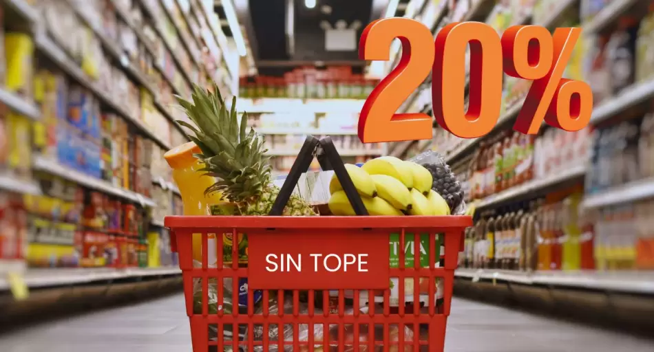 2 supermercados ofrecen 20% de descuento SIN TOPE este fin de semana: ¿Cuáles son y con qué método de pago?