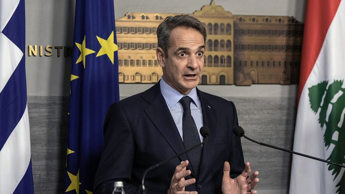 Mitsotakis apoya en Beirut una  Siria inclusiva