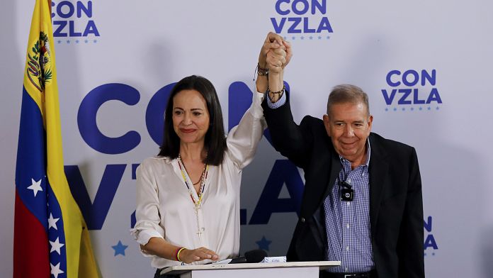 El Parlamento Europeo entrega el premio Sájarov a María Corina Machado y Edmundo González Urrutia