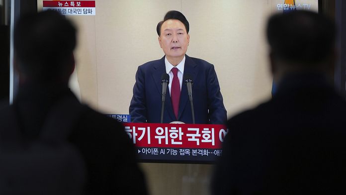 El presidente de Corea del sur niega las acusaciones de rebelión en la TV nacional coreana