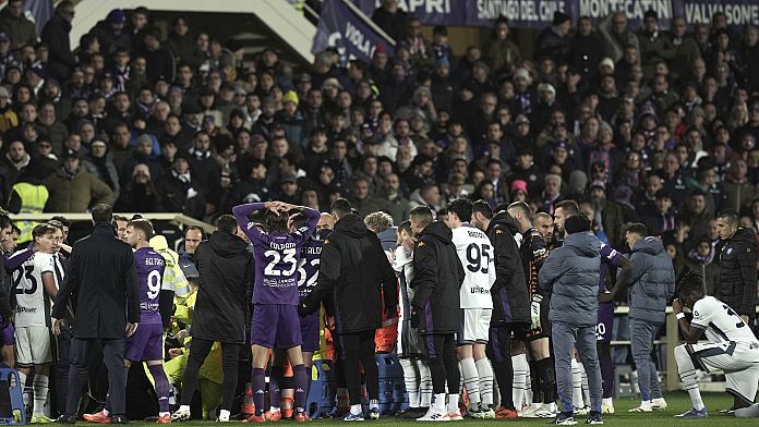 Edoardo Bove, a la espera de nuevas pruebas después de caer inconsciente durante el Fiorentina-Inter