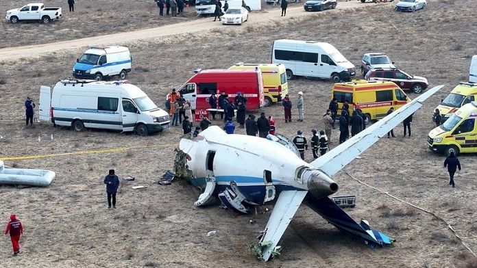 Ilham Aliyev ordena una investigación penal sobre el accidente aéreo de Azerbaijan Airlines