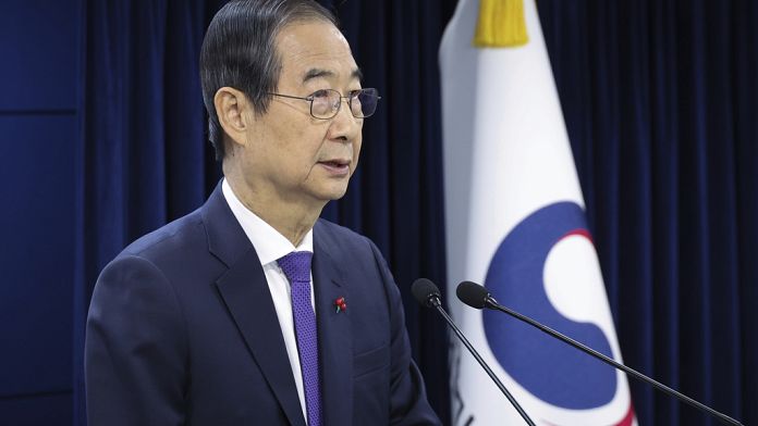 Crisis en Corea del Sur: la Asamblea Nacional destituye al presidente interino Han Duck Soo