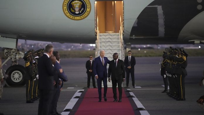 Biden visita Angola para reforzar proyectos económicos que contrarrestren la presencia china y rusa