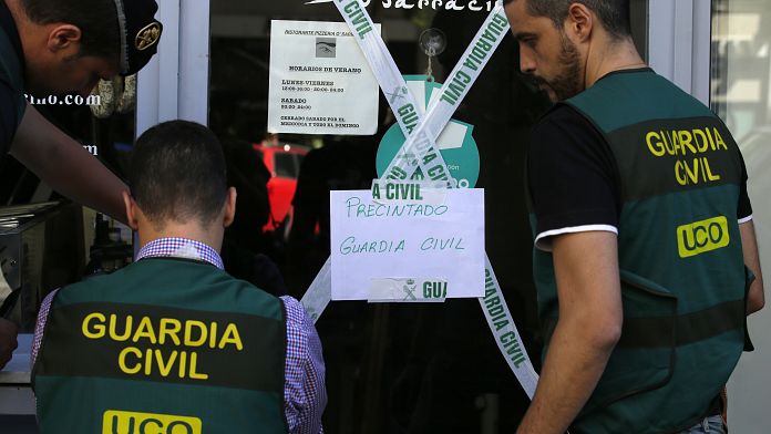 La Guardia Civil registra varias empresas de socios de Aldama en distintas ciudades españolas