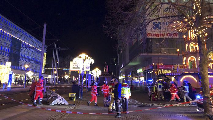 Varios muertos y decenas de heridos en un atropello en un mercadillo navideño en Magdeburgo