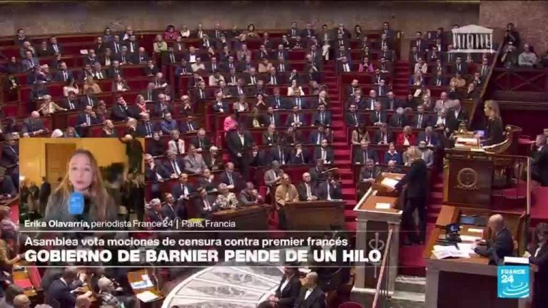 Informe desde París: partidos exponen su posición antes de votar mociones de censura contra Barnier