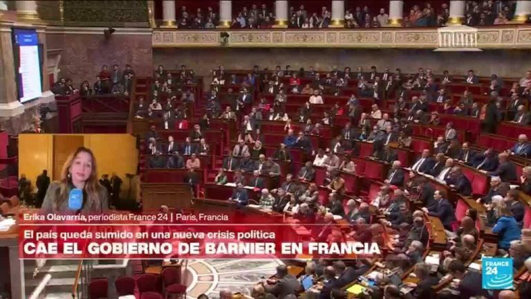 Informe desde París: qué pasará en las próximas horas tras la caída del gobierno de Barnier