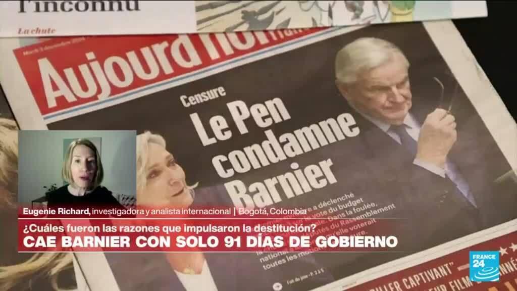 Eugenie Richard: 'Le Pen quiere empujar a Macron a renunciar y provocar elecciones anticipadas'