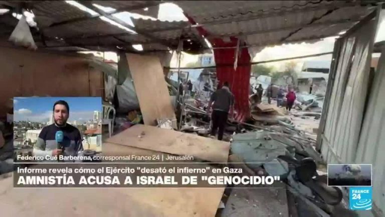 Informe desde Jerusalén: Amnistía acusa a Israel de "cometer genocidio contra palestinos en Gaza"