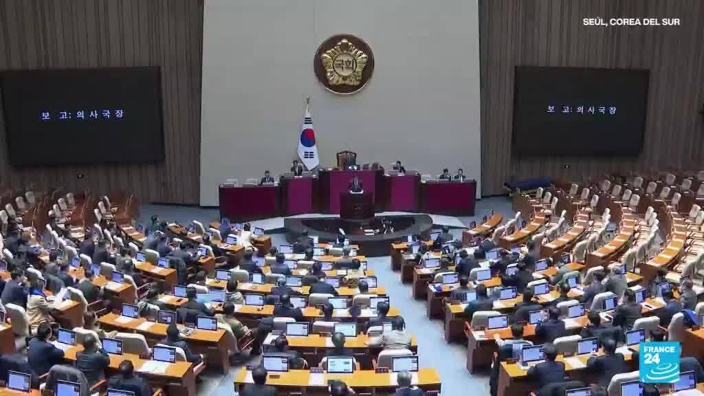 Parlamento surcoreano votará destitución del presidente Yoon Suk Yeol