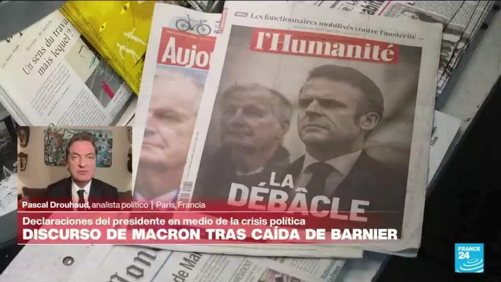 Pascal Drouhaud: “El mandato del presidente y el sistema parlamentario están en tela de juicio”