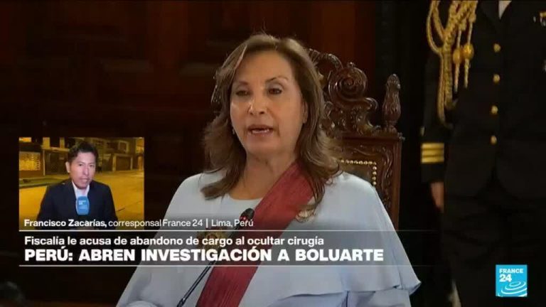 Informe desde Lima: Fiscalía peruana investiga a Dina Boluarte por presunto abandono del cargo