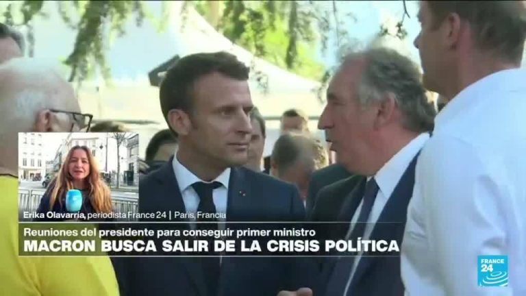 Informe desde París: Macron continúa reuniones con partidos políticos en medio de crisis política