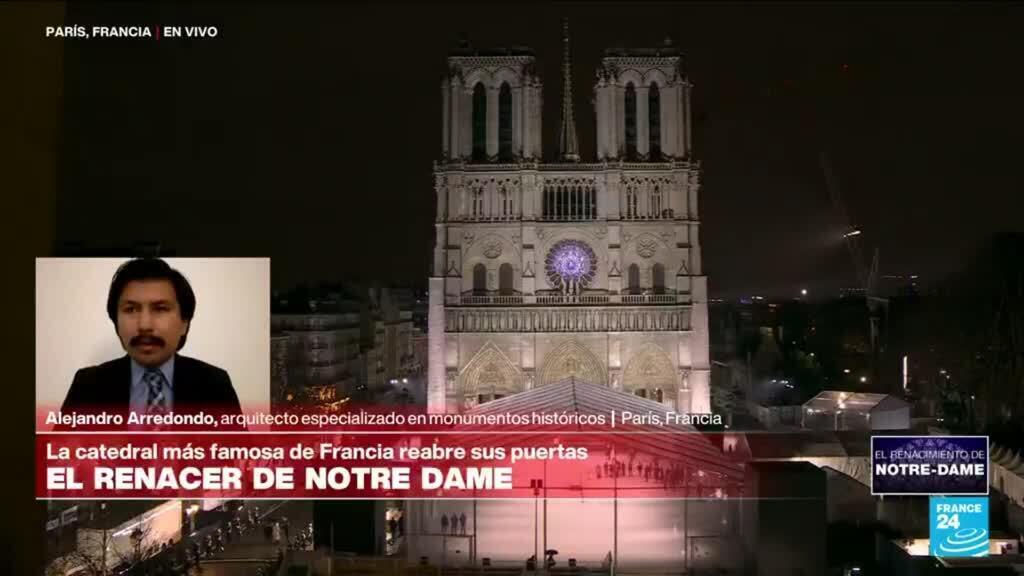 Alejandro Arredondo: 'Trabajar en la restauración de Notre-Dame cambió mi trayectoria profesional'