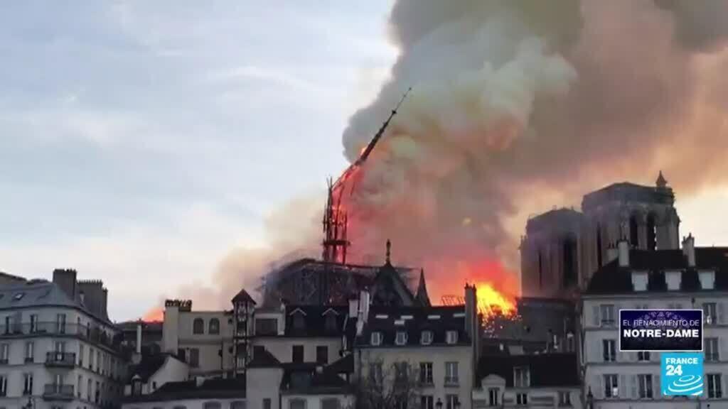 El incendio de Notre-Dame, una tragedia que marcó la historia y la memoria de los parisinos