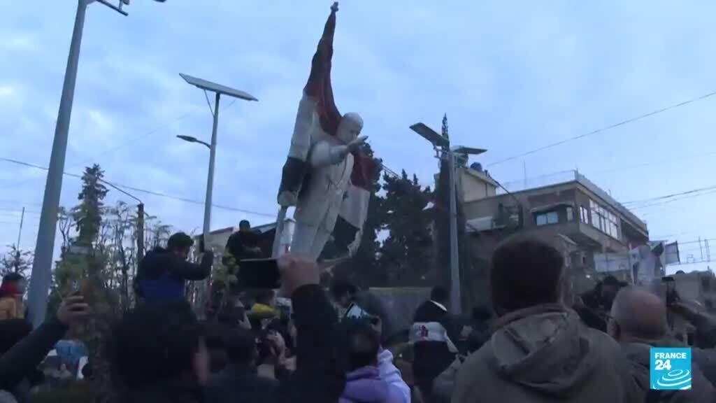 Siria: ciudadanos reaccionan al derrocamiento de Bashar al-Assad por parte de los rebeldes