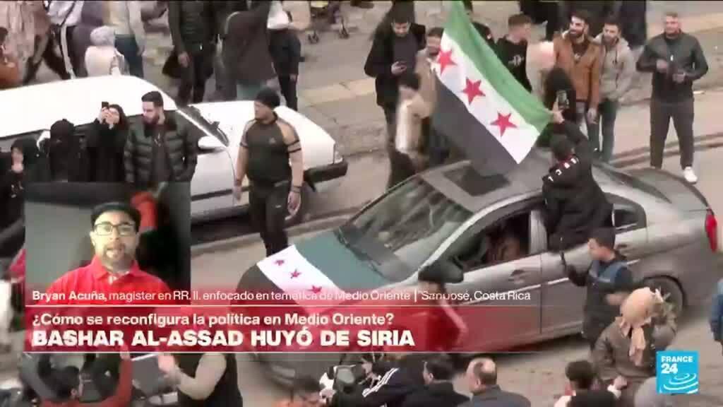 Bryan Acuña: 'El gobierno de Bashar al-Assad recibió muy pocos apoyos en el último tiempo'