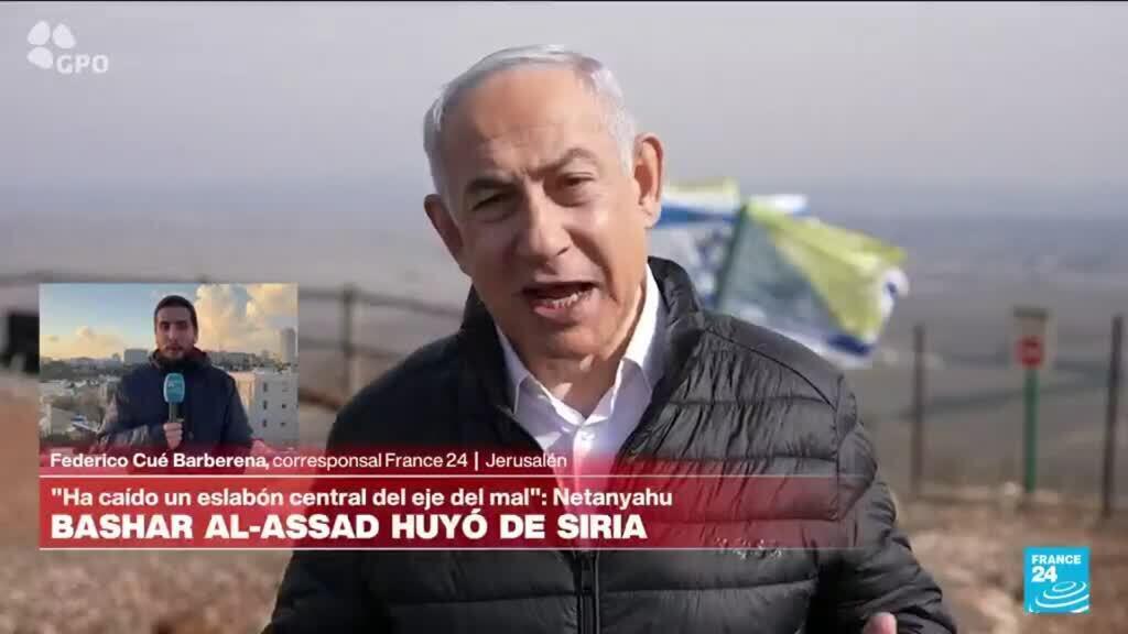 Informe desde Jerusalén: Netanyahu liga ataques israelíes a Irán y Hezbolá con la caída de Al-Assad