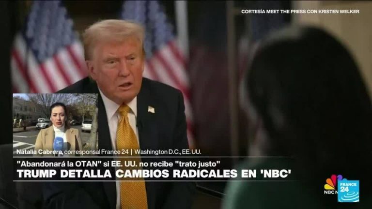 Informe desde Washington: Donald Trump anuncia cambios radicales en entrevista para la NBC