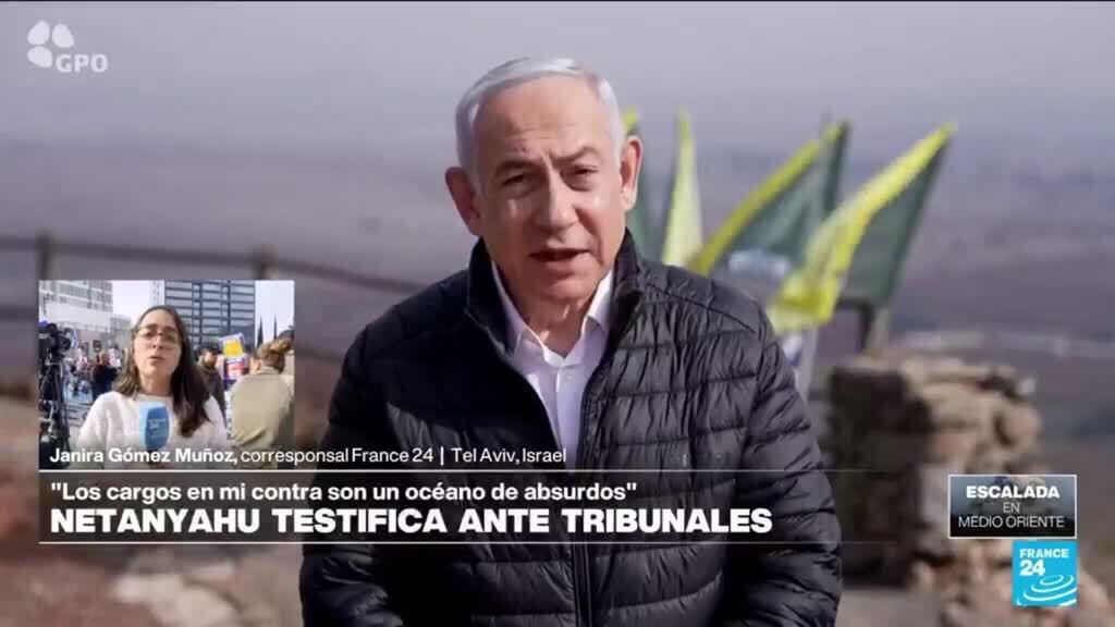 Informe desde Tel Aviv: Netanyahu testifica en juicio penal en su contra