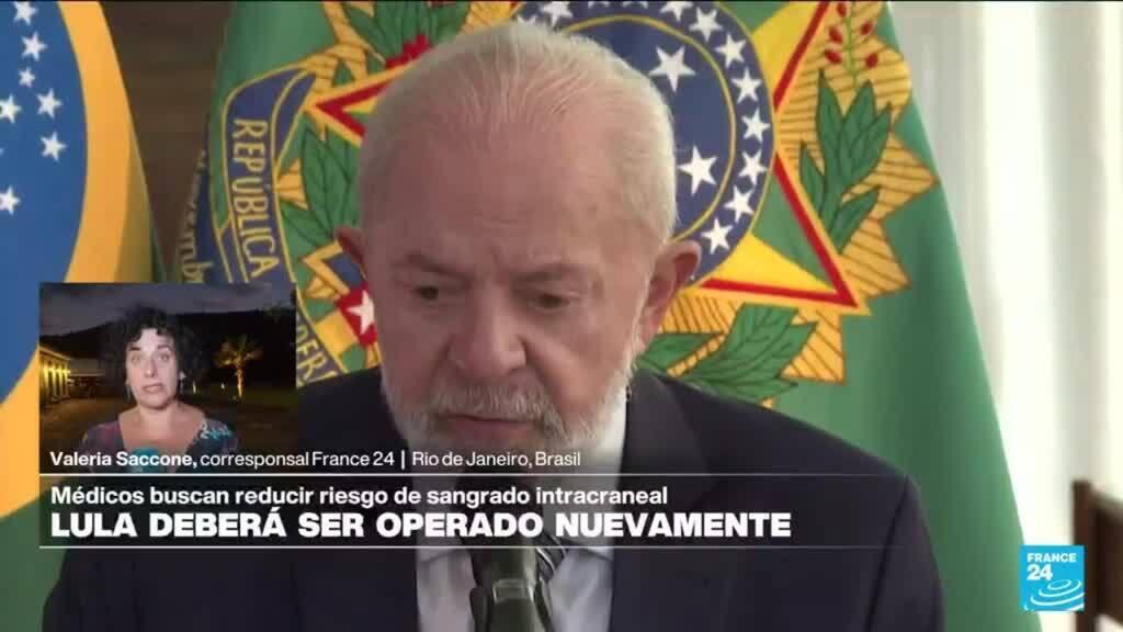 Informe desde Río de Janeiro: Lula da Silva pasará de nuevo por el quirófano