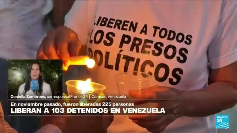 Informe desde Caracas: Venezuela anuncia la excarcelación de 103 personas detenidas en protestas