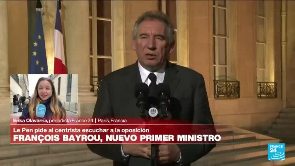 Informe desde París: reacciones tras nombramiento de Bayrou como primer ministro francés