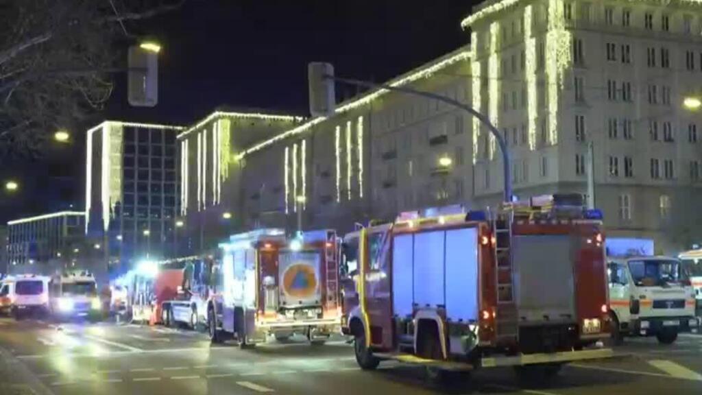 Alemania: atropello masivo en un mercado navideño en la ciudad de Magdeburgo