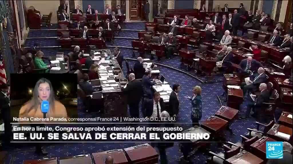 Informe desde Washington: a última hora, EE. UU. evita cierre de gobierno