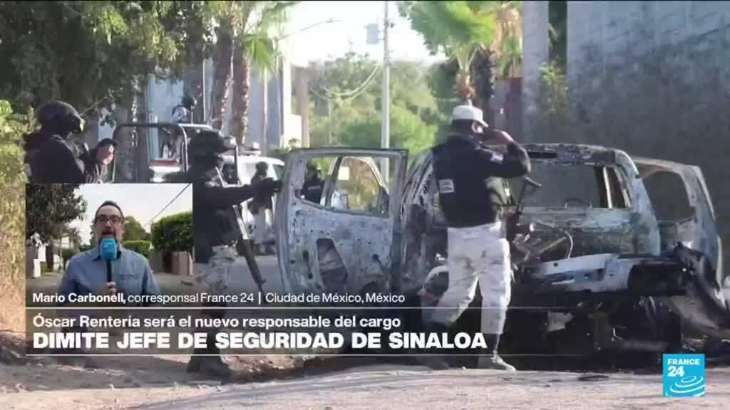 Informe desde Ciudad de México: jefe de Seguridad de Sinaloa dimite en medio de ola de violencia