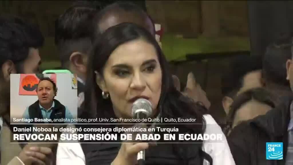 Santiago Basabe: ‘Abad recuperó su cargo, pero podría no sustituir a Noboa durante las elecciones’