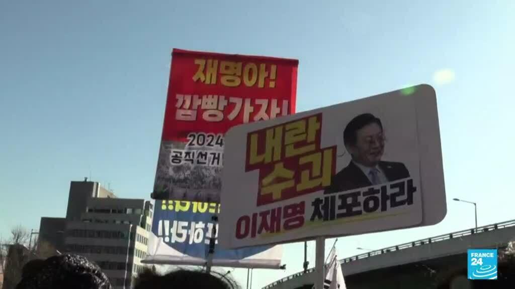 Corea del Sur: partidarios del destituido presidente Yoon Suk Yeol muestran su apoyo