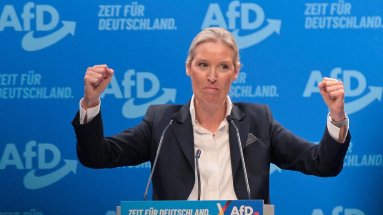 Alemania: la ultraderechista AfD elige a Alice Weidel como su candidata en medio de airadas protestas