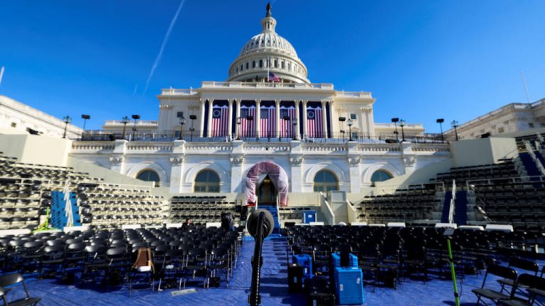 La toma de posesión de Trump se llevará a cabo dentro del Capitolio debido al frío extremo