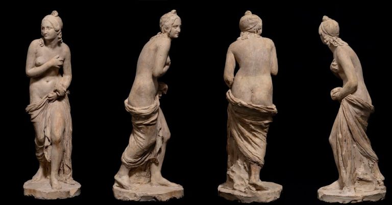 La "Venus bañista" de Luigi Pampaloni: nueva joya en la Galería de la Academia de Florencia