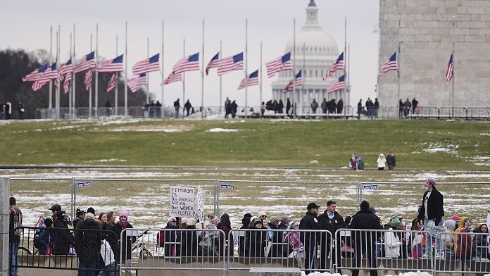 Así se prepara Washington D.C. para la investidura de Trump: 8.000 guardias nacionales