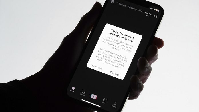 TikTok ya no funciona en Estados Unidos, la empresa: "Esperamos la decisión de Trump"