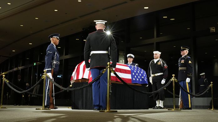 Comienzan en Georgia los seis días de funeral de Estado del expresidente estadounidense Jimmy Carter