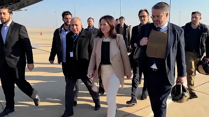 Primera visita oficial de los ministros de Asuntos Exteriores de Alemania y Francia a Siria